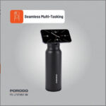 ⁦زجاجة مياه مغناطيسية من بورودو لايف ستايل - لون أسود⁩ - الصورة ⁦7⁩