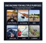 ⁦كاميرا رياضية كاميرا مسجّل فيديو للسيارات والدراجات ، كاميرا رياضية WIFI مُثبّتة ضد الصدمات ومُقاومة للماء بدقة HD⁩ - الصورة ⁦3⁩