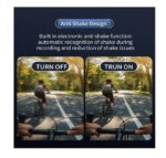 ⁦كاميرا رياضية كاميرا مسجّل فيديو للسيارات والدراجات ، كاميرا رياضية WIFI مُثبّتة ضد الصدمات ومُقاومة للماء بدقة HD⁩ - الصورة ⁦2⁩