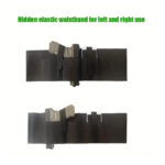 ⁦حامل السلاح للبطن غمد حافظ للسلاح قطعة واحدة - حامل مخفي مناسب للرجال والنساء مناسب للمسدسات⁩ - الصورة ⁦4⁩