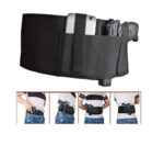 ⁦حامل السلاح للبطن غمد حافظ للسلاح قطعة واحدة - حامل مخفي مناسب للرجال والنساء مناسب للمسدسات⁩ - الصورة ⁦5⁩