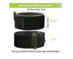 ⁦حامل السلاح للبطن غمد حافظ للسلاح قطعة واحدة - حامل مخفي مناسب للرجال والنساء مناسب للمسدسات⁩ - الصورة ⁦6⁩