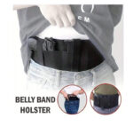 ⁦حامل السلاح للبطن غمد حافظ للسلاح قطعة واحدة - حامل مخفي مناسب للرجال والنساء مناسب للمسدسات⁩ - الصورة ⁦7⁩