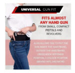 ⁦حامل السلاح للبطن غمد حافظ للسلاح قطعة واحدة - حامل مخفي مناسب للرجال والنساء مناسب للمسدسات⁩ - الصورة ⁦10⁩