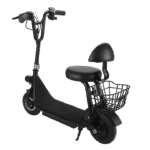 ⁦سكوتر كهربائي بمقعد وسلة 36 فولت Fun Moment بطارية قويه 5000 ملي أمبير سرعة قصوى 20 كم/ساعة.⁩ - الصورة ⁦5⁩