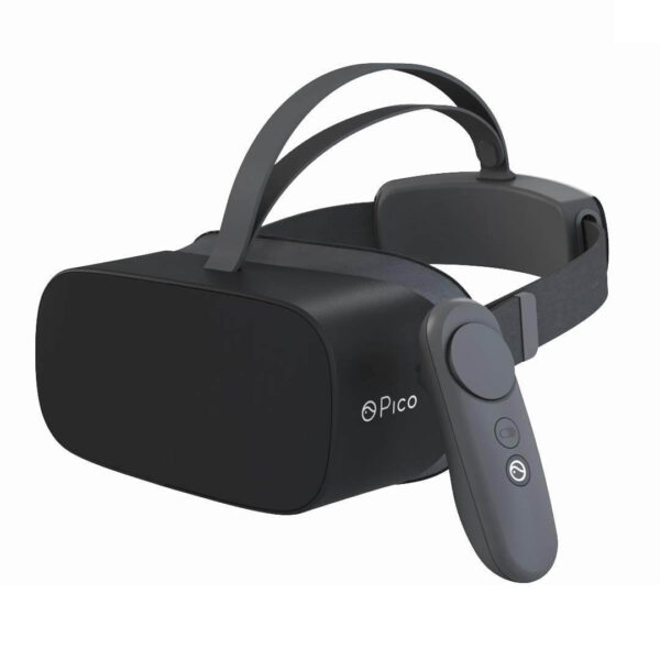 نظارة PICO G2 A7510 4K Standalone VR - أسود - دقة 3840 × 2160 - مجال رؤية 110 درجة - معالج Snapdragon 835 - سعة تخزين 32 جيجا