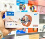 ⁦ساعة ذكية تستقبل بطاقة اتصال من ماركة Eeeza، موديل EK1 ULTRA2،-4GB⁩ - الصورة ⁦3⁩