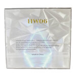 ⁦ساعة ذكية نسائية ب شاشة HW06 LED منحنية مع 3 حزام مقاس 36 مم، شحن لاسلكي (تطبيقات الصحة والرياضة والاشعارات )⁩ - الصورة ⁦2⁩