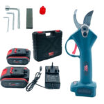 مقص محمول بالبطارية قوي جدا بقوة 100 نيوتن متر مع بطاريتان مناسب لقص وتقطيع الكثير من المواد مثل الخشب وغيرها