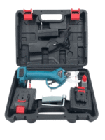 ⁦مقص محمول بالبطارية قوي جدا بقوة 100 نيوتن متر مع بطاريتان مناسب لقص وتقطيع الكثير من المواد مثل الخشب وغيرها⁩ - الصورة ⁦6⁩