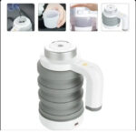 ⁦غلاية محمولة للسفر للسيارة تعمل بولاعة السيارة غلاية كهربائية قابلة للطي للسيارة من جرين ليون - أبيض⁩ - الصورة ⁦5⁩