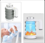 ⁦غلاية محمولة للسفر للسيارة تعمل بولاعة السيارة غلاية كهربائية قابلة للطي للسيارة من جرين ليون - أبيض⁩ - الصورة ⁦14⁩