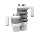 ⁦غلاية محمولة للسفر للسيارة تعمل بولاعة السيارة غلاية كهربائية قابلة للطي للسيارة من جرين ليون - أبيض⁩ - الصورة ⁦16⁩