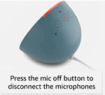 ⁦اليكسا جهاز تحكم ذكي من امزون إيكو بوب (أحدث طراز)، أصغر مكبر صوت أليكسا لدينا، الاصدار الجديد⁩ - الصورة ⁦6⁩