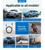 ⁦عداد سرعة بروجكتر شاشة ذكية تعرض كل تفاصيل قيادتك بدقة عالية – السرعة، الموقع العالمي، وإنذارات أمان لحماية مثالية⁩ - الصورة ⁦6⁩