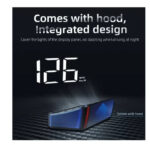 ⁦عداد سرعة بروجكتر شاشة ذكية تعرض كل تفاصيل قيادتك بدقة عالية – السرعة، الموقع العالمي، وإنذارات أمان لحماية مثالية⁩ - الصورة ⁦11⁩