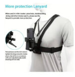 ⁦ستاند تصوير حزام صدر رياضي ذكي للتصوير الحي – مثبت كاميرا الهاتف لمغامراتك دون اهتزاز! 🚴♂️📸⁩ - الصورة ⁦3⁩