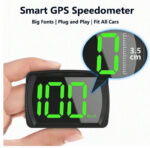 ⁦عداد السرعة للسيارات عداد سرعة رقمي بعرض أمامي (HUD) – قراءات دقيقة وسهولة تركيب لقيادة آمنة! 🚗💨⁩ - الصورة ⁦5⁩