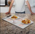 حافظ على وجباتك دافئة بأناقة – سجادة تسخين الطعام من Porodo Lifestyle سجادة طعام دافئة من بورودو لايف ستايل - بيضاء