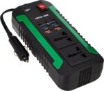 محول كهرباء للسيارات محول الطاقة سبارك 300 من جرين ليون - أسود