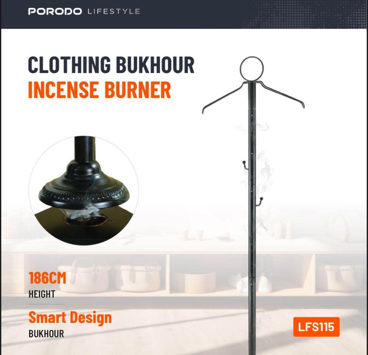 11005-products-682b801fb3ba9.jpeg علاقة ملابس بخارية ذكية من بورودو لايف ستايل - مزيلة التجاعيد ومعطرة بارتفاع 186 سم مع قاعدة ثلاثية القوائم وتصميم مدمج للبخو - الصورة 1