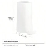 ⁦مبشرة صابون حامل صابون جدارى عملى بدون ثقوب - صندوق تخزين مقاوم للماء للحمام والمطبخ والسفر 🚿✨⁩ - الصورة ⁦7⁩