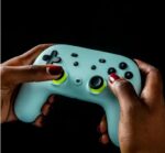 ⁦جهاز تحكم يد تحكم Google Stadia اللاسلكية – تجربة لعب احترافية بتقنية البلوتوث، لون الوسابي المميز⁩ - الصورة ⁦17⁩