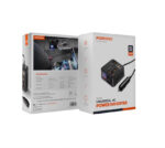 ⁦محول كهرباء للسيارة محول الطاقة من Porodo مع مروحة تبريد ذكية مدمجة، بقوة 200 واط، طاقة 30 واط، حماية من الجهد المنخفض⁩ - الصورة ⁦2⁩