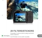 ⁦كاميرا Porodo الرقمية المقاومة للماء – بدقة Full HD، شاشة LCD، مثالية للسفر والتصوير تحت الماء⁩ - الصورة ⁦7⁩