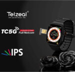 ⁦ساعة ذكية TC5G من تلزيل الألمانية شاشة عرض كاملة 2.2 بوصة ( بطاقة و كل التطبيقات واتساب والعاب و3 اساور )⁩ - الصورة ⁦6⁩