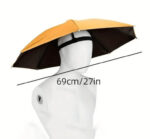 ⁦قبعة مظلة قابلة للطي مع حماية من الأشعة فوق البنفسجية – عملية، محمولة، ومثالية للأنشطة الخارجية⁩ - الصورة ⁦4⁩