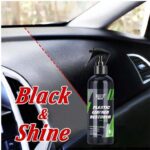 ⁦منظف وتجديد البلاستيك والجلد HGKJ S3 – يعيد اللمعان الأسود ويجدد ديكور السيارة الداخلي باحترافية⁩ - الصورة ⁦4⁩