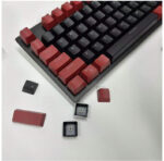 ⁦كيكابس مجموعة أغطية مفاتيح PBT مزدوجة الألوان – 168 غطاء بتصميم كرز احترافي متوافق مع لوحات المفاتيح الميكانيكية 61 إلى 108 م⁩ - الصورة ⁦4⁩