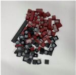 ⁦كيكابس مجموعة أغطية مفاتيح PBT مزدوجة الألوان – 168 غطاء بتصميم كرز احترافي متوافق مع لوحات المفاتيح الميكانيكية 61 إلى 108 م⁩ - الصورة ⁦5⁩