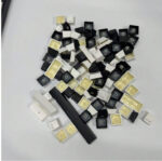 ⁦كيكابس مجموعة أغطية مفاتيح PBT مزدوجة الألوان – 168 غطاء بتصميم كرز احترافي متوافق مع لوحات المفاتيح الميكانيكية 61 إلى 108 م⁩ - الصورة ⁦6⁩