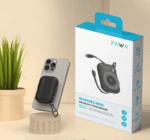 ⁦بور بنك متنقل  بقوة 10 الاف باور بانك ووندر ميني ماجسيف بسعة 10000 مللي أمبير في الساعة PW-PBWMMS10-BK⁩ - الصورة ⁦2⁩