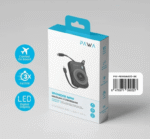 ⁦بور بنك متنقل  بقوة 10 الاف باور بانك ووندر ميني ماجسيف بسعة 10000 مللي أمبير في الساعة PW-PBWMMS10-BK⁩ - الصورة ⁦4⁩