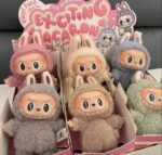 ⁦دمية لبوبو المحشوة 17 سم مجموعة النجمة المبتسمة لون عشوائي ( تقليد درجة اولى)⁩ - الصورة ⁦3⁩