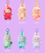 ⁦دمية لبوبو المحشوة 17 سم مجموعة النجمة المبتسمة لون عشوائي ( تقليد درجة اولى)⁩ - الصورة ⁦4⁩