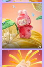 ⁦دمية لبوبو المحشوة 17 سم مجموعة النجمة المبتسمة لون عشوائي ( تقليد درجة اولى)⁩ - الصورة ⁦8⁩