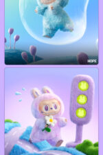 ⁦دمية لبوبو المحشوة 17 سم مجموعة النجمة المبتسمة لون عشوائي ( تقليد درجة اولى)⁩ - الصورة ⁦11⁩