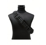 ⁦غمد حزام محمول جيشي - حامل طلقات قابل للتعديل، حامل أكياس ذخيرة متعدد الوظائف، إقفال بإغلاق سريع، اسود⁩ - الصورة ⁦2⁩