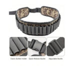 ⁦غمد حزام محمول جيشي - حامل طلقات قابل للتعديل، حامل أكياس ذخيرة متعدد الوظائف، إقفال بإغلاق سريع، اسود⁩ - الصورة ⁦4⁩