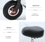 ⁦سكوتر كهربائي للاطفال مع مقعد مريح وسلة أمامية بقوة 24 فولت يتحمل وزن 100 كيلو⁩ - الصورة ⁦12⁩