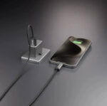 ⁦كيبل شحن كابل بورودو منسوج 2.4 أمبير USB A إلى Lightning بطول 1.2 متر - أبيض⁩ - الصورة ⁦3⁩