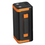 ⁦باور بانك بورودو باور بوست 50000 مللي أمبير/ساعة بتقنية PD 20 وات مع كيبل مدمج و مصباح للطواري - أسود⁩ - الصورة ⁦2⁩