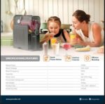 ⁦صانع الايسكريم وصانعة السلاش متعددة الاستخدامات من بورودو لايف ستايل بسعة 2.6 لتر، قوة 200 واط، جهد 220-240 فولت، تردد 50 هرت⁩ - الصورة ⁦3⁩