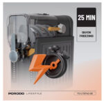 ⁦صانع الايسكريم وصانعة السلاش متعددة الاستخدامات من بورودو لايف ستايل بسعة 2.6 لتر، قوة 200 واط، جهد 220-240 فولت، تردد 50 هرت⁩ - الصورة ⁦7⁩