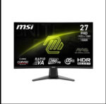 شاشة جيمنج شاشة ألعاب MSI MAG 276CXF المنحنية عالية الدقة مقاس 27 بوصة - معدل تحديث 280 هرتز / 0.5 مللي ثانية / إطار نحيف / م