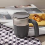 ⁦كوب التحريك المغناطيسي التلقائي من Lepresso، سعة 450 مل، بطارية مدمجة 300 مللي أمبير/ساعة، منفذ شحن من النوع C، تحريك تلقائي،⁩ - الصورة ⁦4⁩